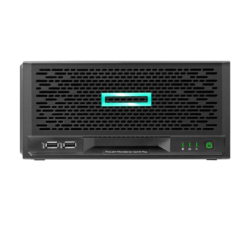 Микро сервер - HP Enterprise ProLiant MicroServer Gen10 Plus, МикроСервер, 4x 3.5“, 1x Pentium [G5420] 2 Cores, 8Gb, P16005-001