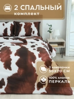 Постельное белье 2 спальное хлопок 50х70 Кордова