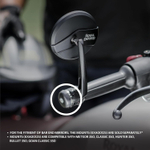 Комплект торцевых зеркал Royal Enfield Black Bar End Mirrors 1990401