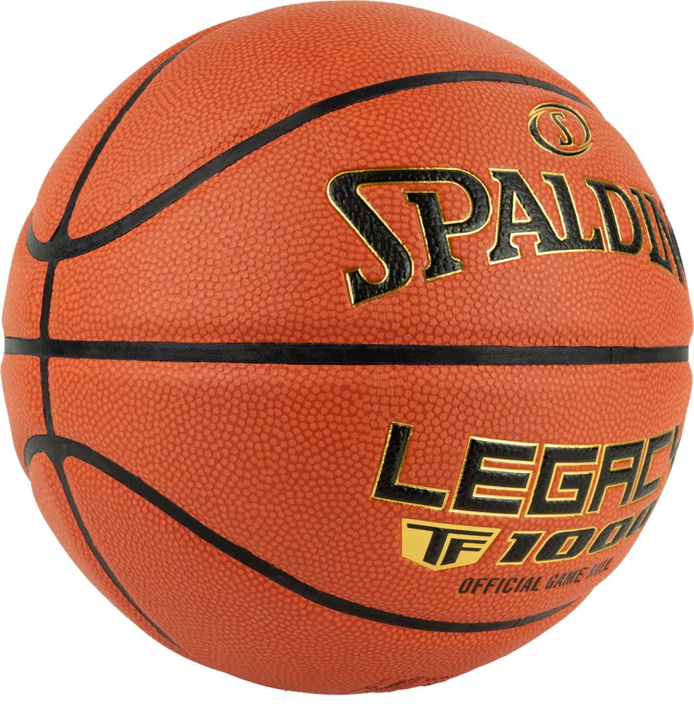 Мяч баск. SPALDING TF-1000 Legacy 76964z, р.6, FIBA, ZK-композит(микрофибра),нейл.корд, кор-чер-зол