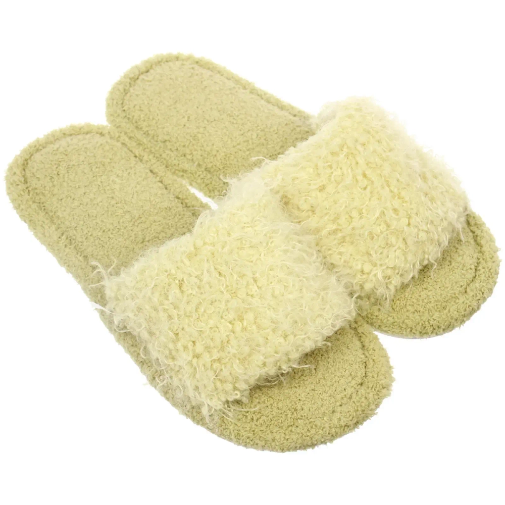 Тапочки женские домашние «COMFORT», цвет зелёный, р-р 40-41