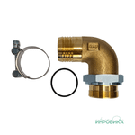 Фитинг всасывающий "GOLD" 2"X T.50 (60-63) угловой 90° 15510000681
