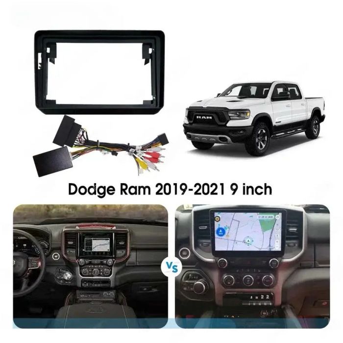 Магнитола для Dodge RAM 5 2018-2023+ - Kuberg SF-9265 QLed+2K, Android 13, Быстрейшая, CarPlay, 4G SIM-слот