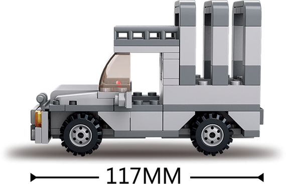 Konstruktor \ Конструктор Jeep 3 en 1