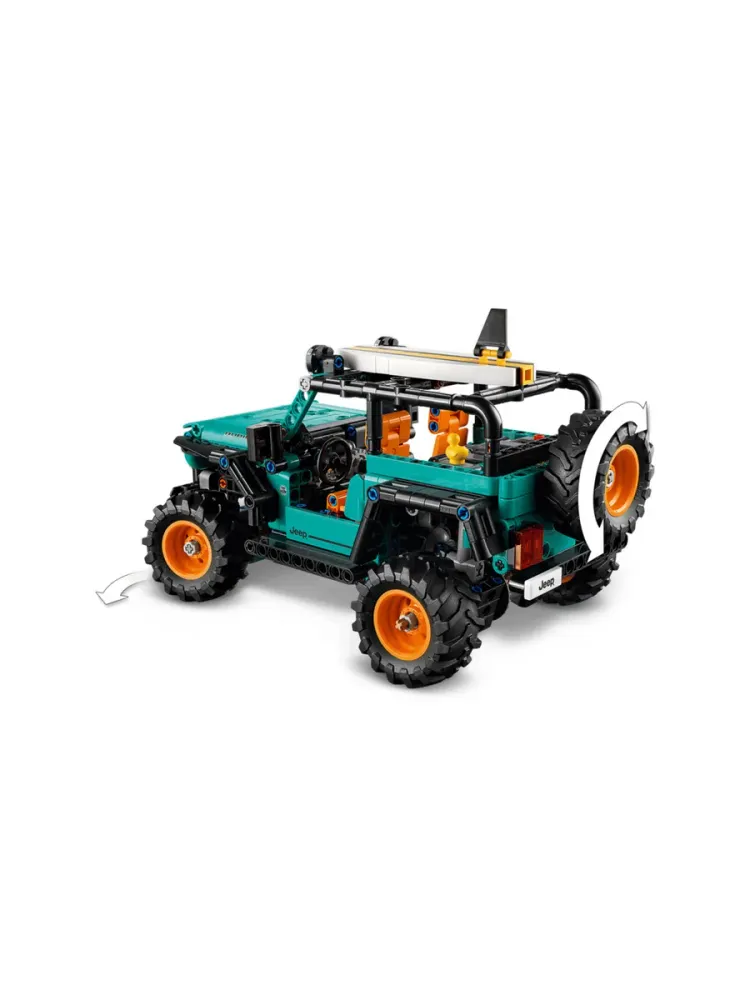 Конструктор Technic 42227 Внедорожник Jeep Wrangler Rubicon