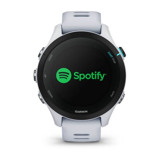 Спортивные часы Forerunner 255S Music, WiFi, белые 010-02641-33