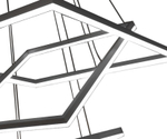Подвесная светодиодная люстра Kink Light Альтис 08201,19(4000K)