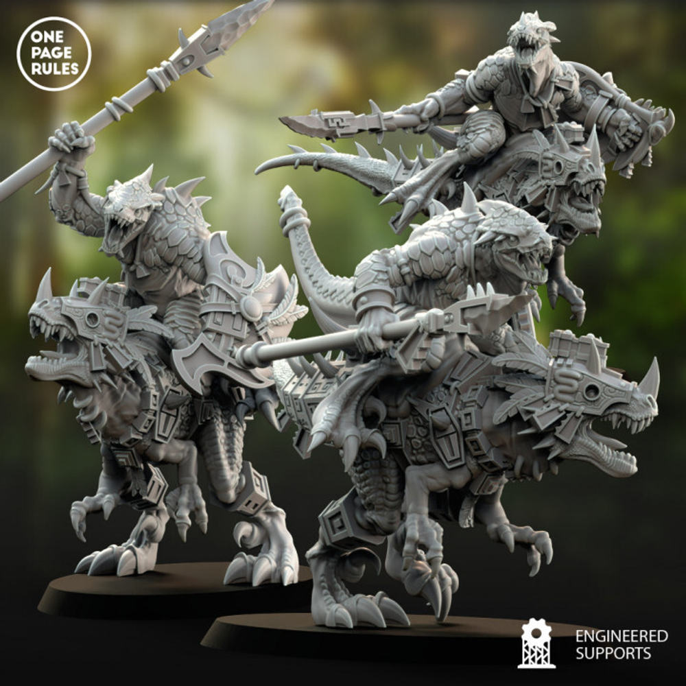 Saurus Riders Spears