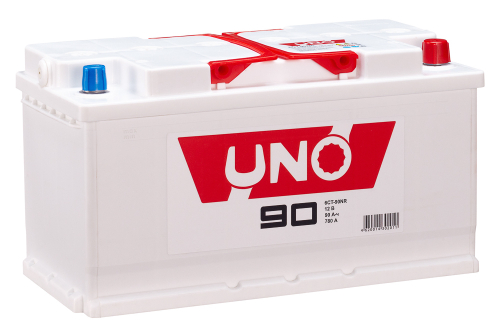 Купить Аккумулятор 6СТ-90 А.ч., (0) о.п., R+,UNO