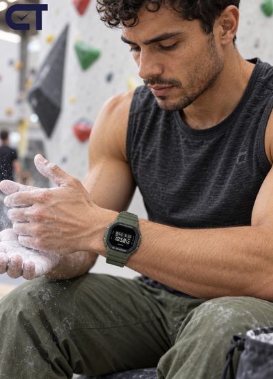 CASIO DW-5610UU-3 G-SHOCK мужские наручные часы — оливковый корпус, Super Illuminator и водостойкость 200 м