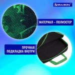 Папка на молнии с ручками BRAUBERG А4, 1 отделение, полиэстер, 80 мм, "Night warrior", 272183