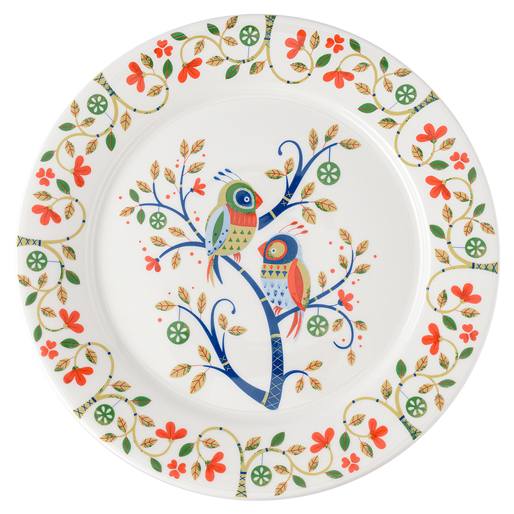 Тарелка 28см Love Birds Liberty Jones Birds of Paradise