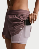 Nike Swift Dri-FIT Normal Belli 2-в-1 Женские шорты для бега - NIKE