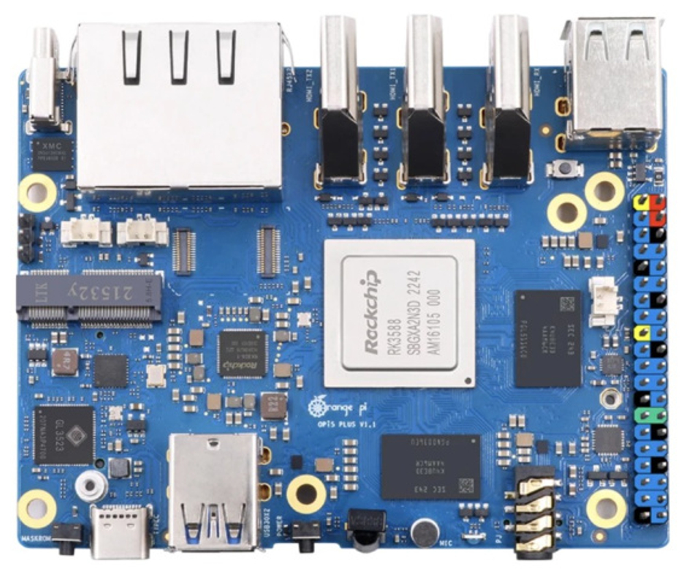 Микрокомпьютер Orange Pi 5 Plus 16GB