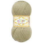 Пряжа Alize (Ализе) Baby Best / уп.5 мот. по 100 г, 240м, 138 оливковый A