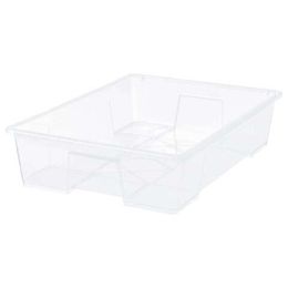 Контейнер IKEA SAMLA (САМЛА), Прозрачный, 78x56x18 см, 55 л