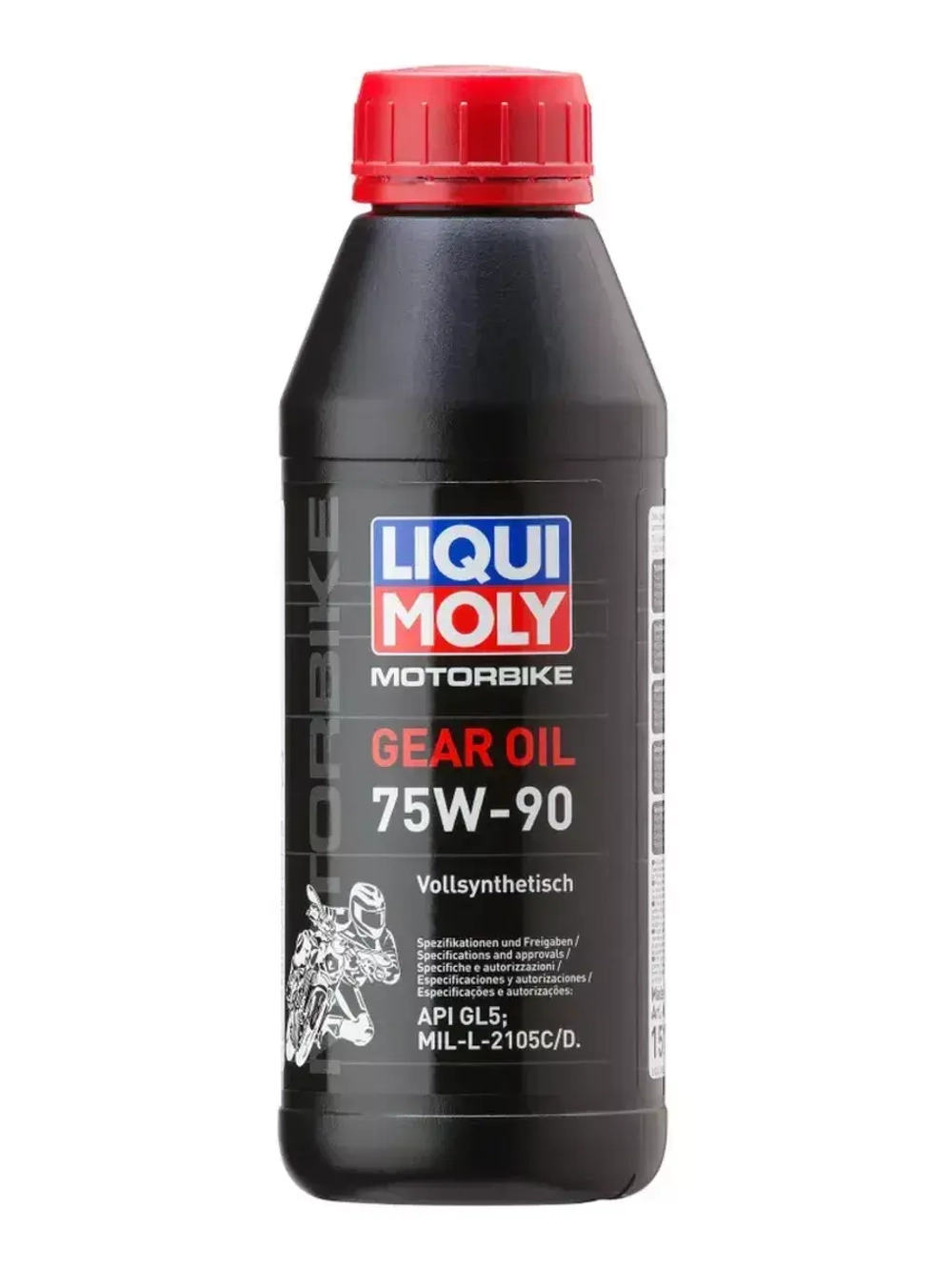 Масло трансмиссионное Liqui Moly Motorrad Gear Oil 75W90 0.5л