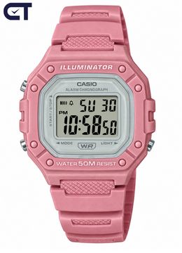 Casio W-218HC-4A — унисекс наручные часы