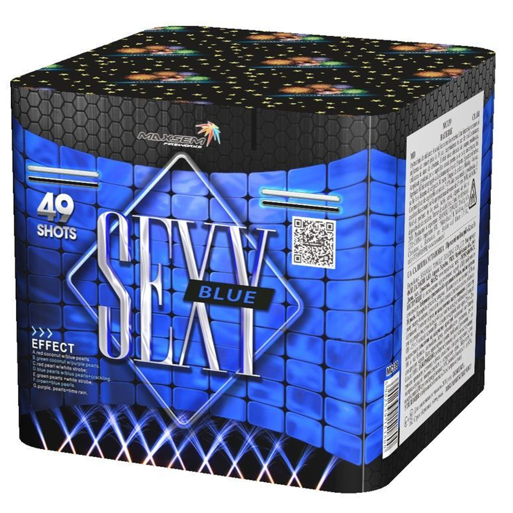 MC139 Sexy Blue 7 эффектов (49 залпов, калибр 0,8)