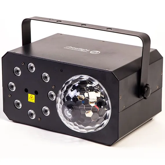 SHOWLIGHT LED FX100 - Светодиодный эффект 55W LED 6 x 3W RGBWAV + 8 x 1W RGBA LED’s + Red & Green La