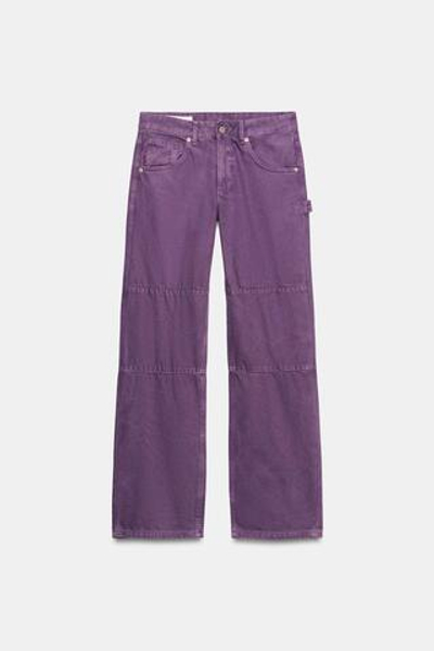 БРЮКИ С ДЕКОРАТИВНЫМИ СТРОЧКАМИ FRUIT OF THE LOOM™ — ZARA