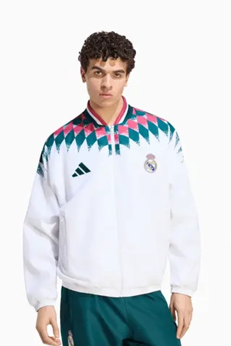 Кофта adidas Real Madrid 26/27 Stadium Track - белый