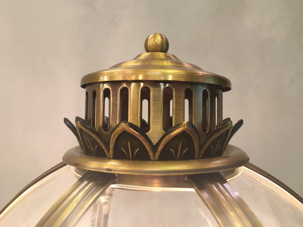 Настольная лампа Residential 3 brass