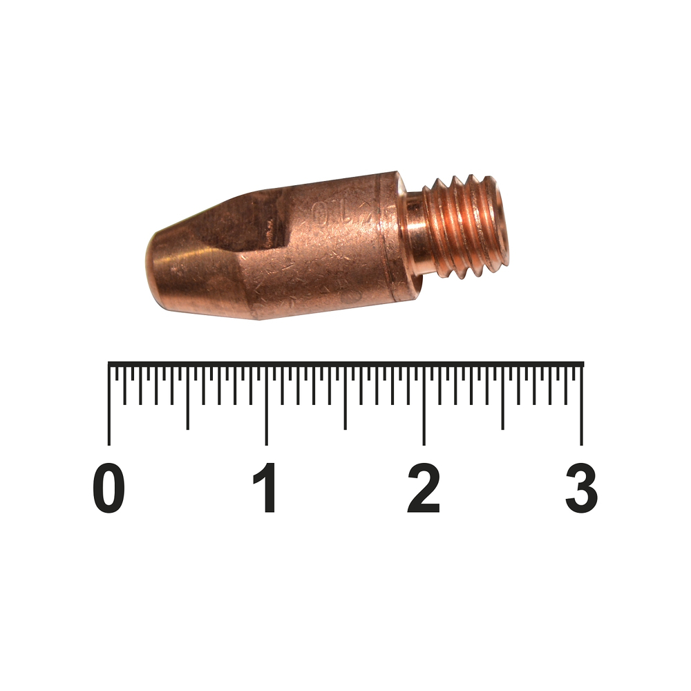 Насадка токовая 1.0 мм для сварочной горелки Wielander & Schill SB/SBT 307 G (10 шт.)