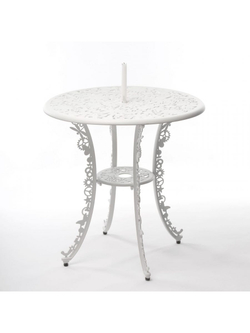 Обеденный стол Aluminium White