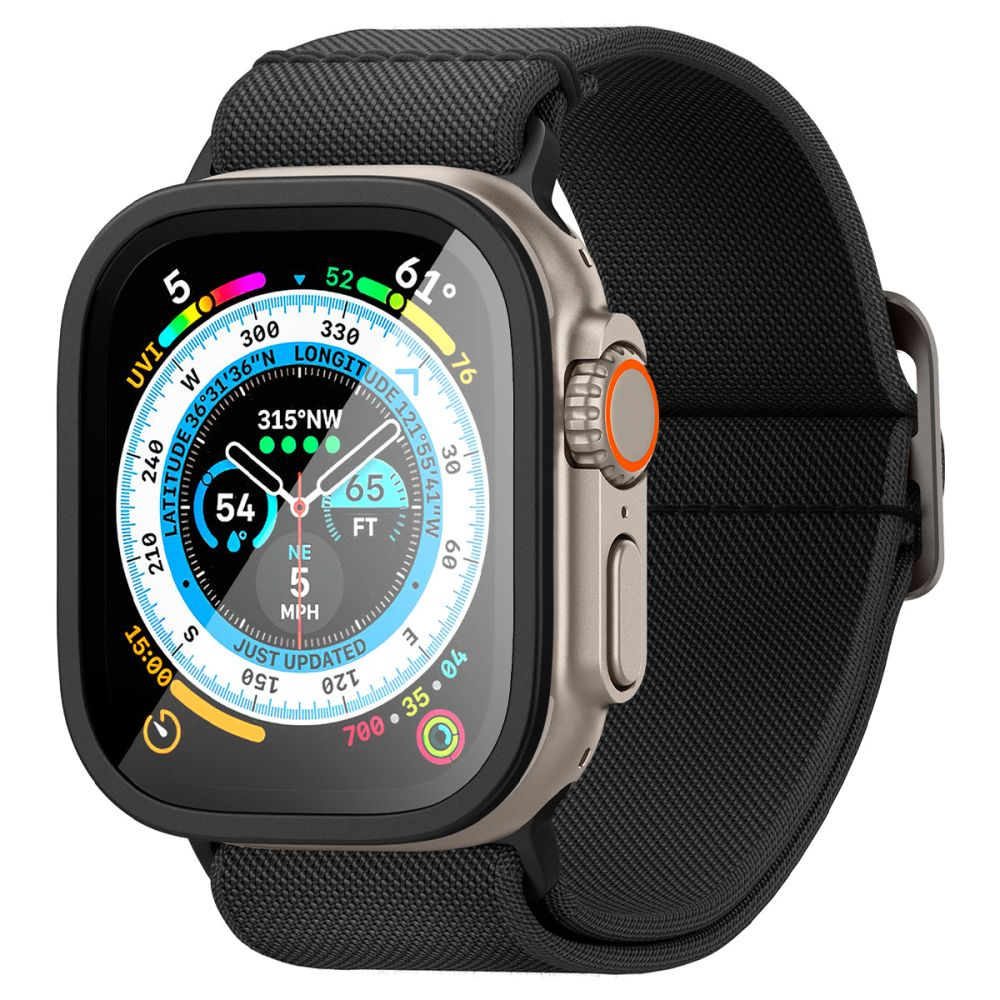 Защитное стекло Spigen Glas.tR Slim Pro для Apple Watch Ultra 49 мм Black