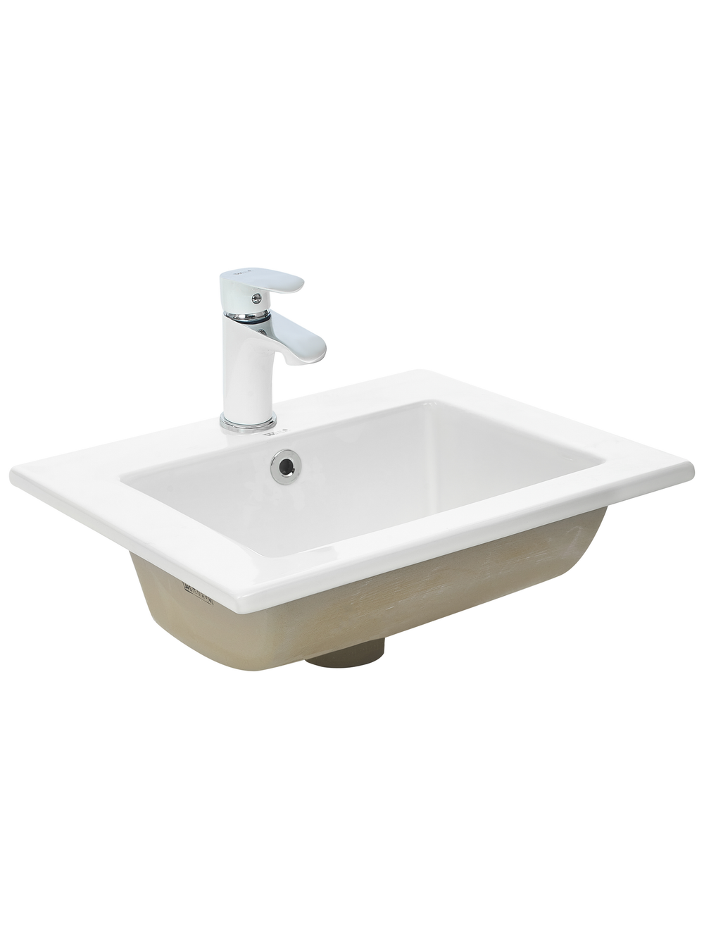 Раковина врезная WeltWasser WW  DEILBACH 6037 420х420х170