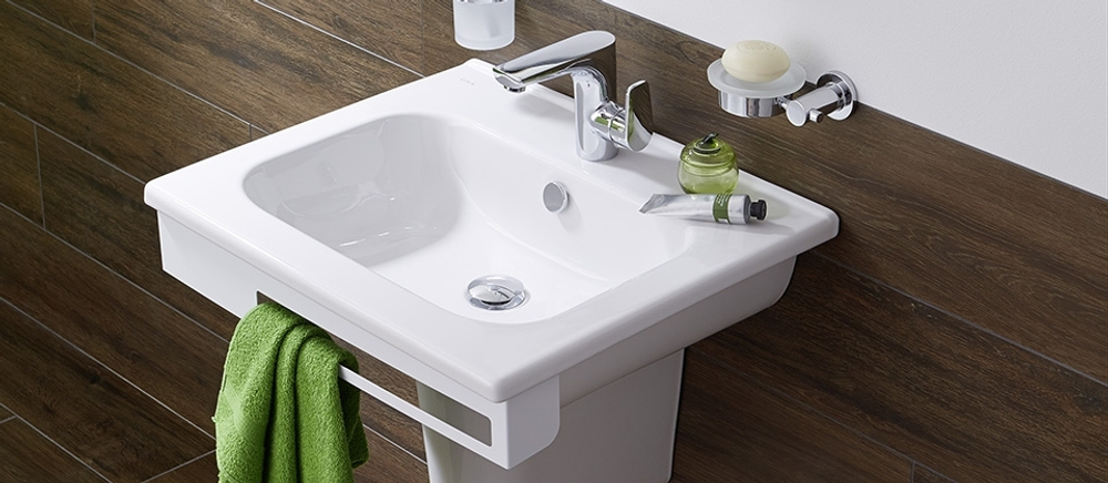 Раковина Vitra D-Light 60 см c держателем полотенец