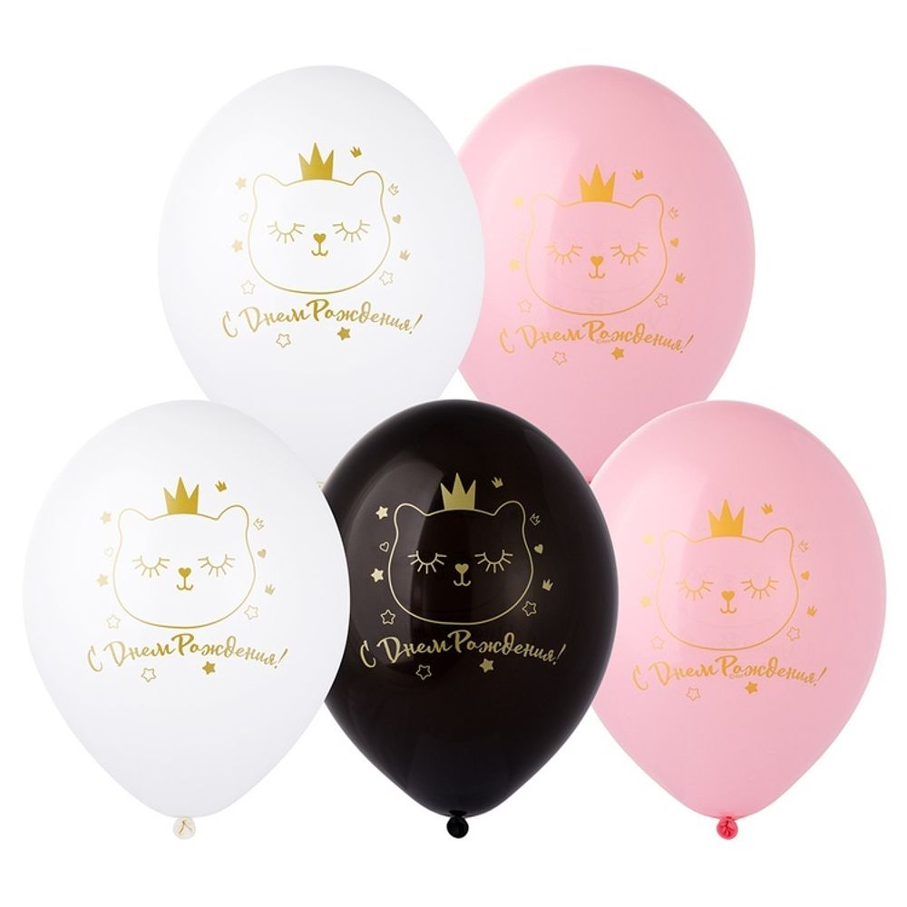 B 14" С ДР Кошка в короне 5 шт B 14" С ДР Кошка в короне 5 шт