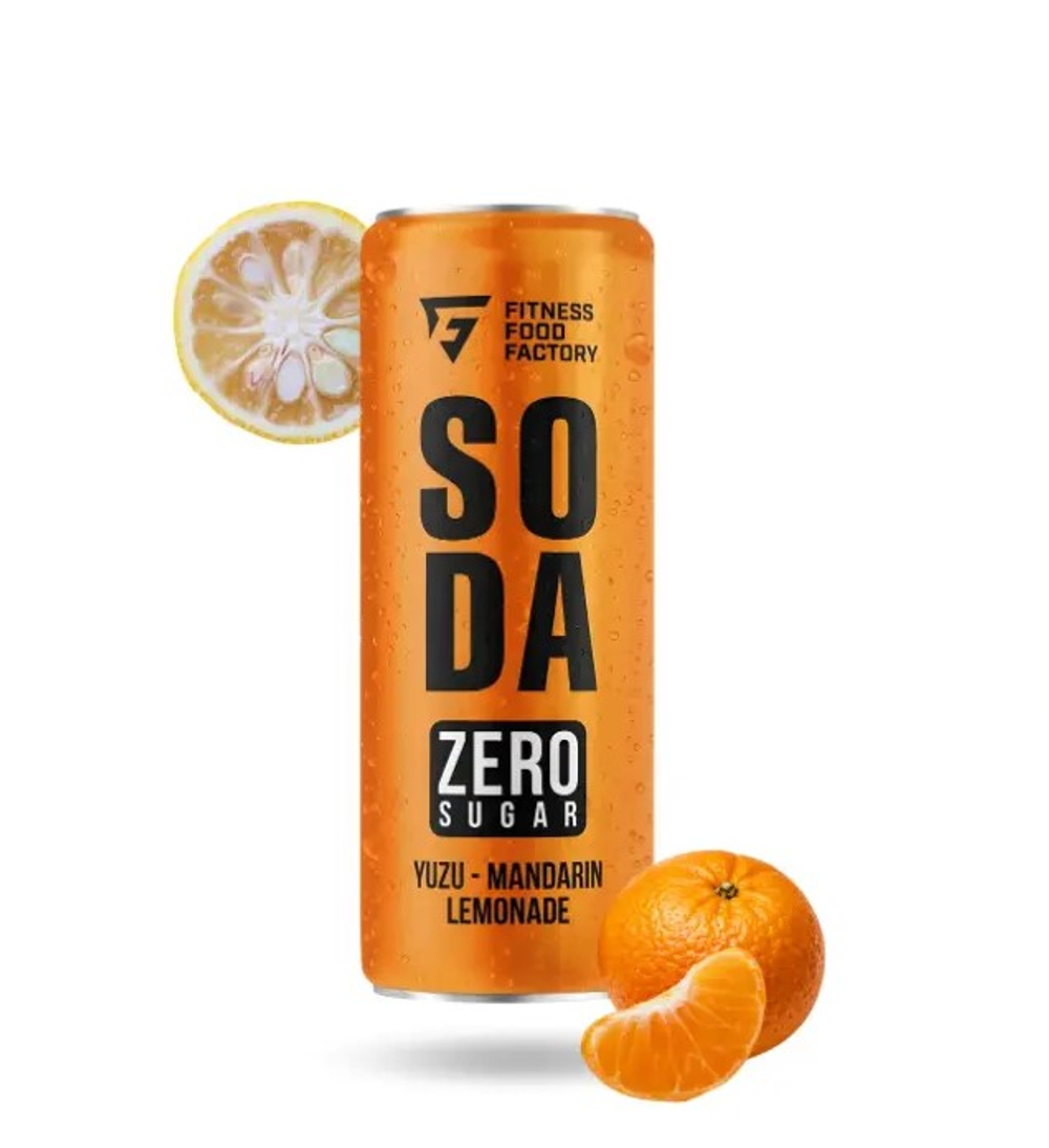 Напиток SODA  Юдзу-мандарин ж/б 0,330л х 12шт  АТ