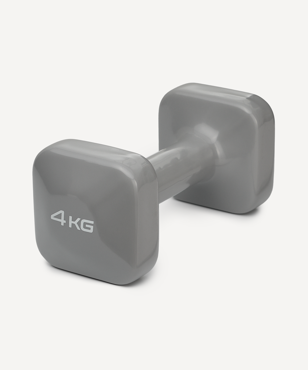 Гантель виниловая STARFIT DB-106 4 кг, темно-серый, пара