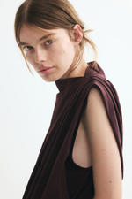 Хлопковый топ со складками - H&M