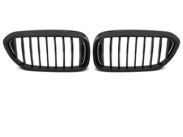 Решетка (ноздри) радиатора GLOSSY BLACK для BMW 5 G30 G31
