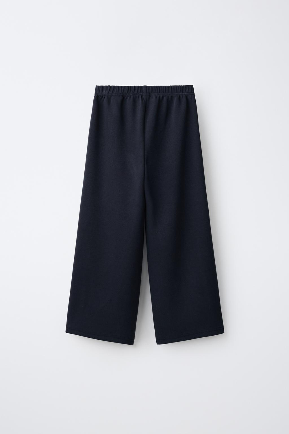 ZARA СПОРТИВНЫЕ БРЮКИ WIDE LEG, ГЛУБОКИЙ СИНИЙ
