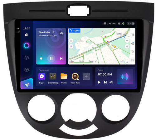 Магнитола для Chevrolet Lacetti хэтчбек (кондиционер) - Teyes CC3-2K QLed Android 10, Быстрая, SIM-слот, CarPlay