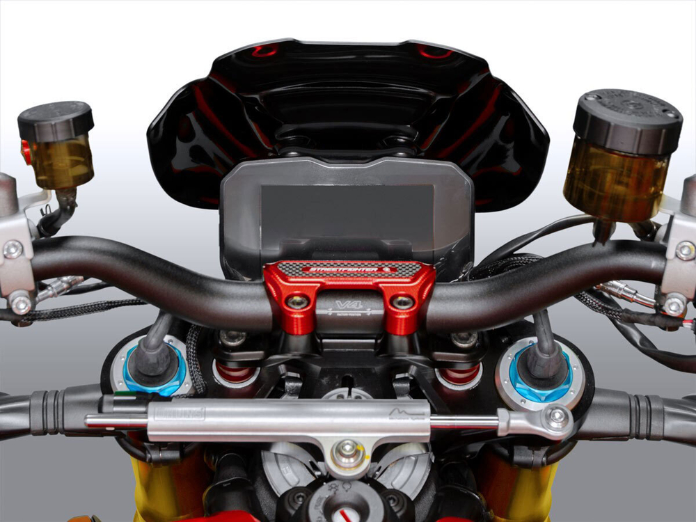 WRS Ветрове стекло Sport Ducati Streetfighter V4 (2020-2024) матовый черный DU014NO