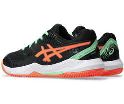 Детские кроссовки для падела Asics Gel-Dedicate 8 Padel GS - black/vivid coral