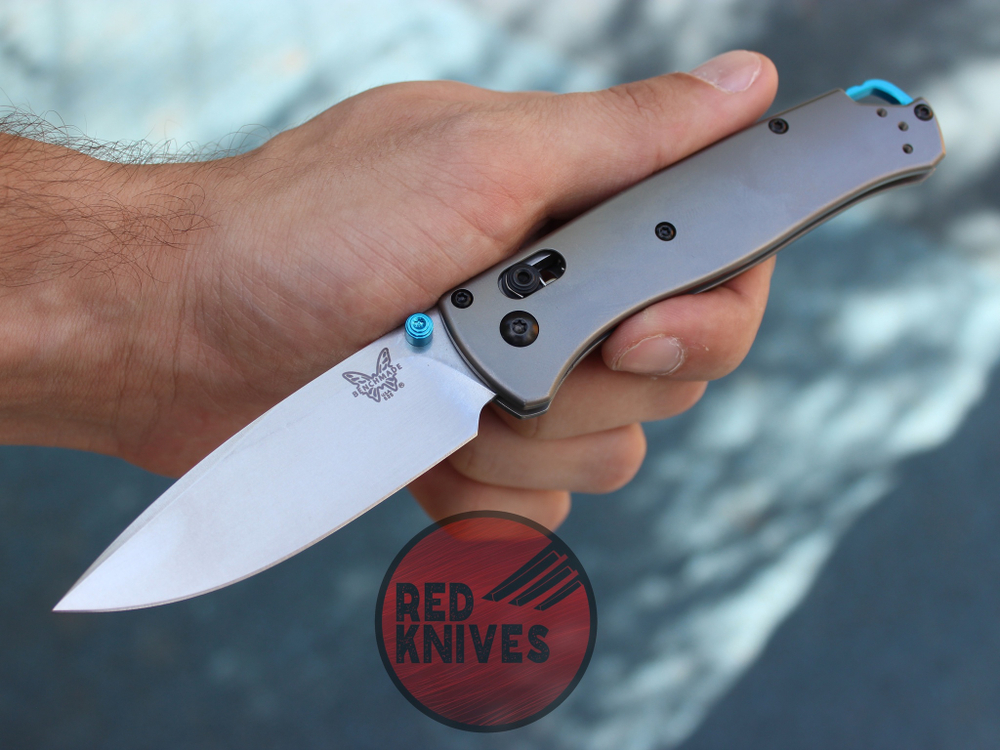 Нож Benchmade 535 Bugout Титановый (на подшипниках) BMCU535-SS-20CV-Ti