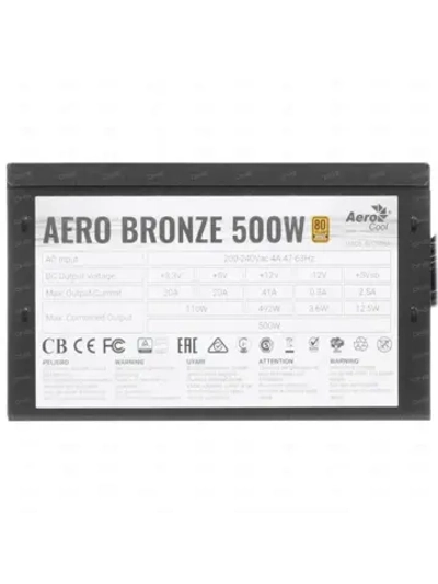 Блок питания AERO BRONZE 500W ACPB-AR50AEC.A1 BLACK