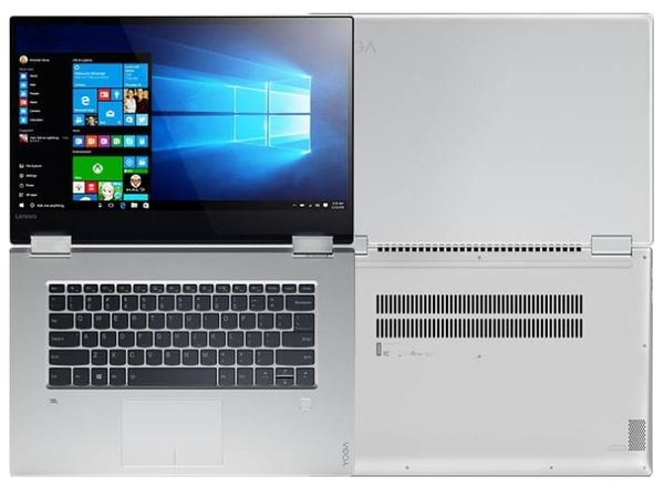 Lenovo Yoga 720 15 (Intel Core i7 7700HQ 2800 MHz/15.6"/1920x1080/16Gb/1000Gb (1TB) SSD/DVD нет/NVIDIA GeForce GTX 1050/Wi-Fi/Bluetooth/Windows 10 Home)