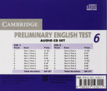 Cambridge Preliminary English Test 6  Audio CD Set (2 CDs) (Диски)