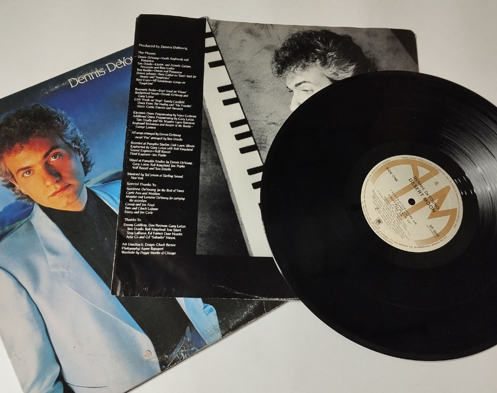 Винтажная виниловая пластинка LP Dennis DeYoung Desert Moon (Canada 1984)