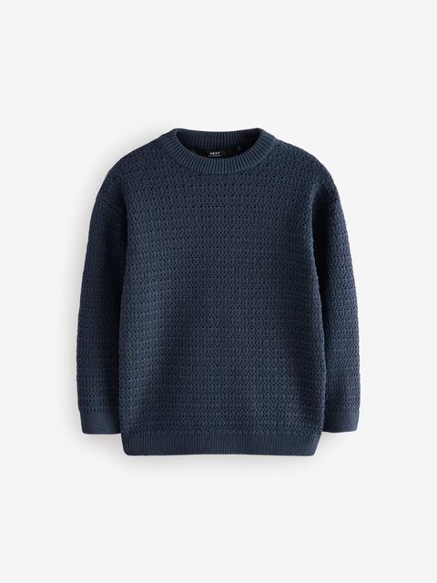 Джемпер для мальчика Next K84-096, Темно-синий