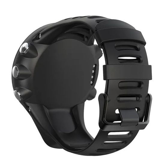 Ремешок для Suunto Ambit , Ambit 2, Ambit 3 силиконовый (Черный)