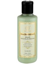 Укрепляющий кондиционер для волос Khadi Natural Зеленый Чай и Алое Вера, 210 мл