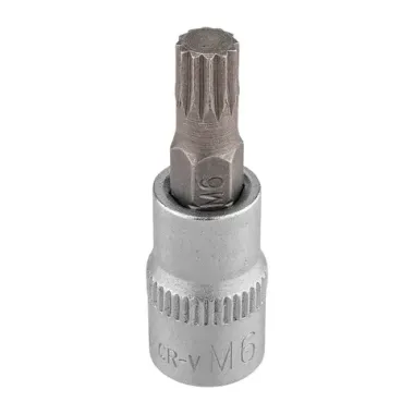 Головка-бита 12-гранная 1/4'', M6 RockFORCE RF-3283206